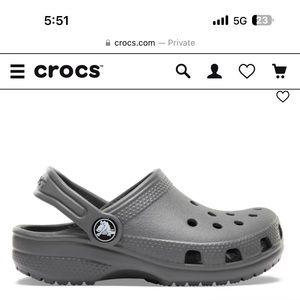 Brand new crocs Kids size 7c